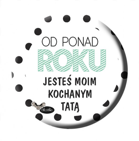 Magnes (lub otwieracz ) na dzień Taty Sowia Aleja