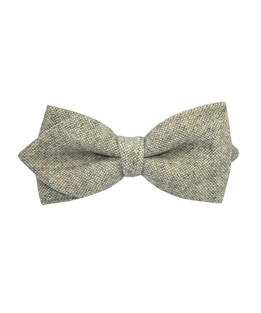 Muszka diamond end tweed The Bow Bow Ties