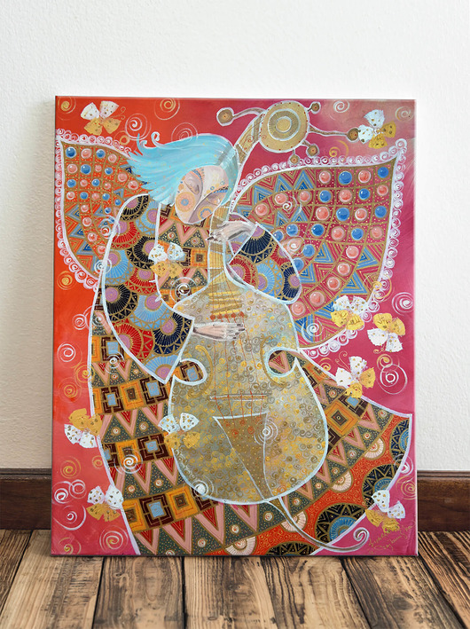 obrazy Nowy kontrabas. Giclee