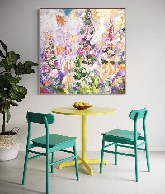 obrazy Obraz abstrakcyjny 80x80 cm
