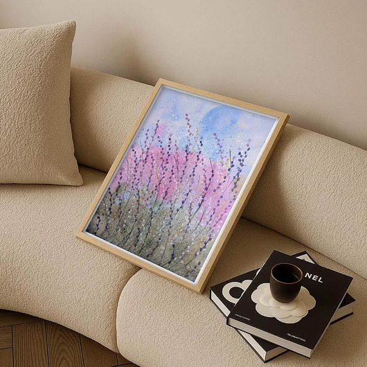 obrazy Oryginalna akwarela. Łąka A3