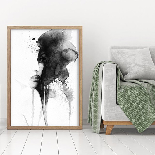 Plakat Woman  70 x 100   Dekoracje PATKA Patrycja Kita