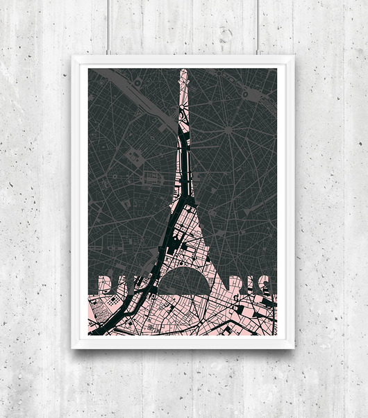 plakaty Plakat Paryż - Wieża Eiffla