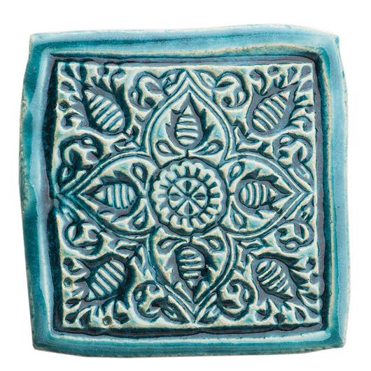 Dwie ceramiczne podkładki pod kubek Ceramika SPK