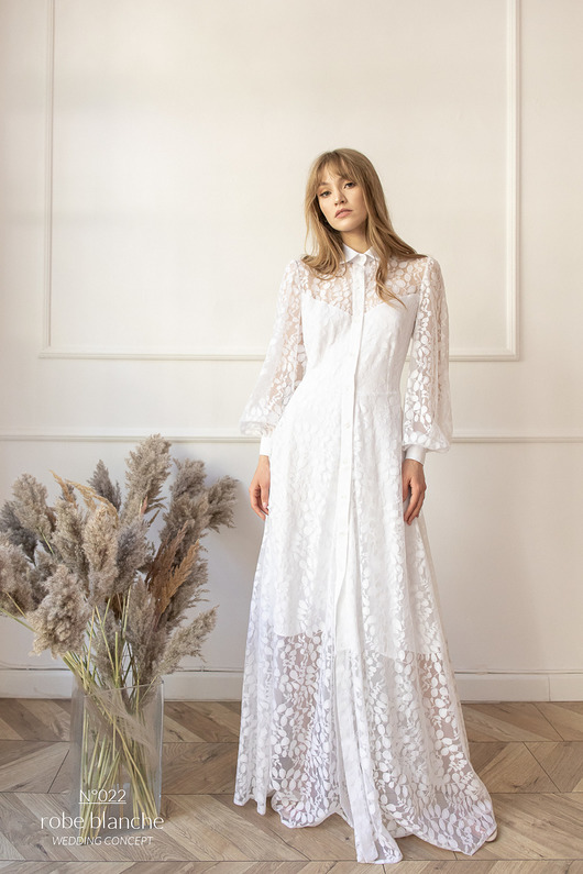 suknie ślubne N022 robe blanche