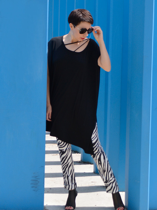 TUNIKA Basic oversize momo fashion