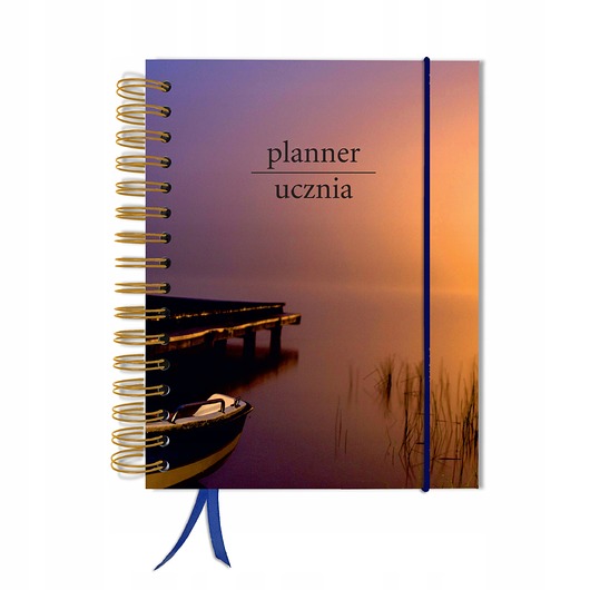 kalendarze i plannery Kalendarz szkolny ucznia 2025/2026 planer tyg A5+