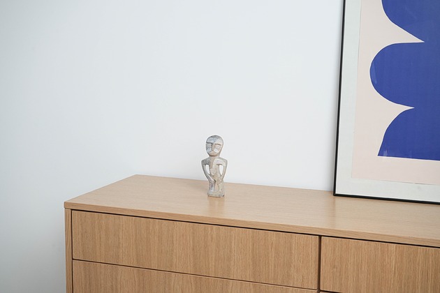 figurki i rzeźby Kamienna figurka totemiczna, duński design, lata 70, produkcja: Dania