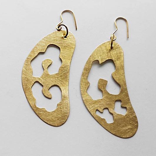 komplet biżuterii Panterka kolczyki