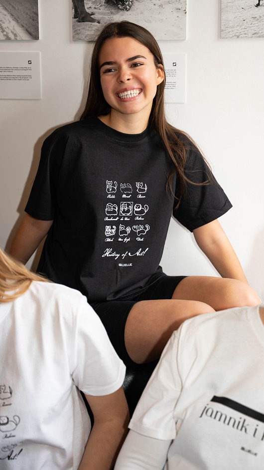 t-shirt damskie Koszulka czarna "History of Art"