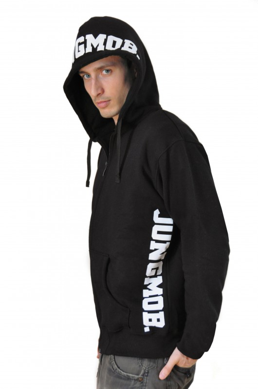 Jungmob Hoodie black JUNGMOB
