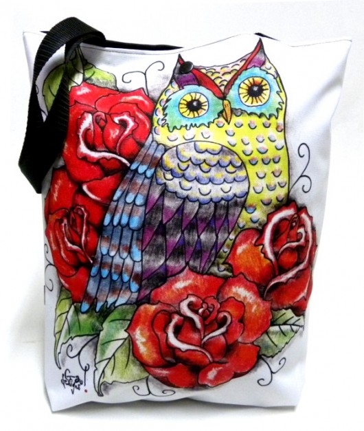 Duża torba z sową Gaul Designs