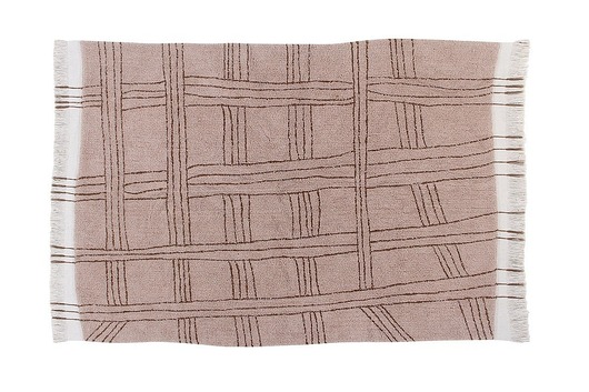 dywany Dywan wełniany Shuka Dusty Pink 170x240 cm Lorena Canals
