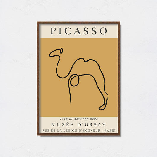 Pablo Picasso grafika inspiracja Pas De LArt