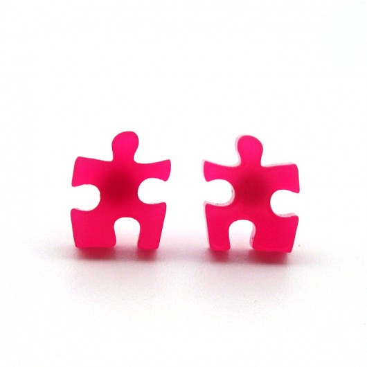 PuzzLove Mini / sztyfty / fuksja Monika Roth