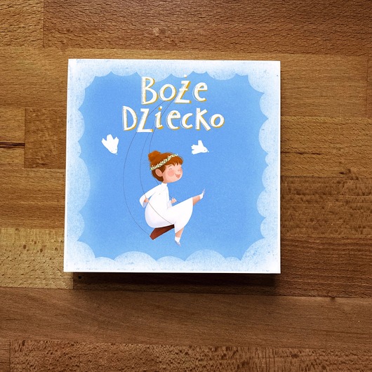 kartki na komunię Kartka Komunijna Dziecko Boże