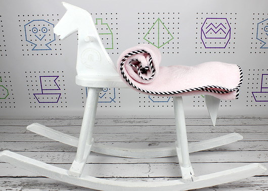 Koc Minky Soft Róż Nuva