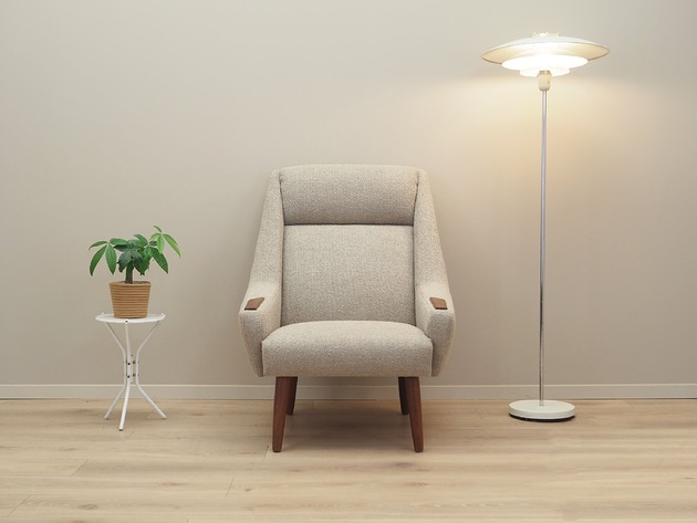 fotele Fotel tekowy, duński design, lata 60, produkcja: Dania