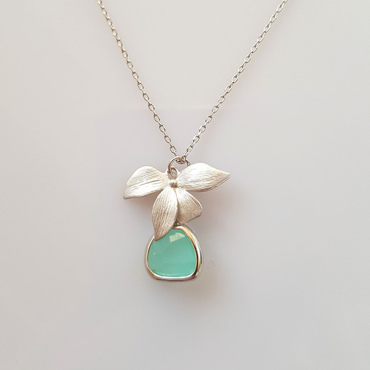 wisiory Naszyjnik Mint Blossom