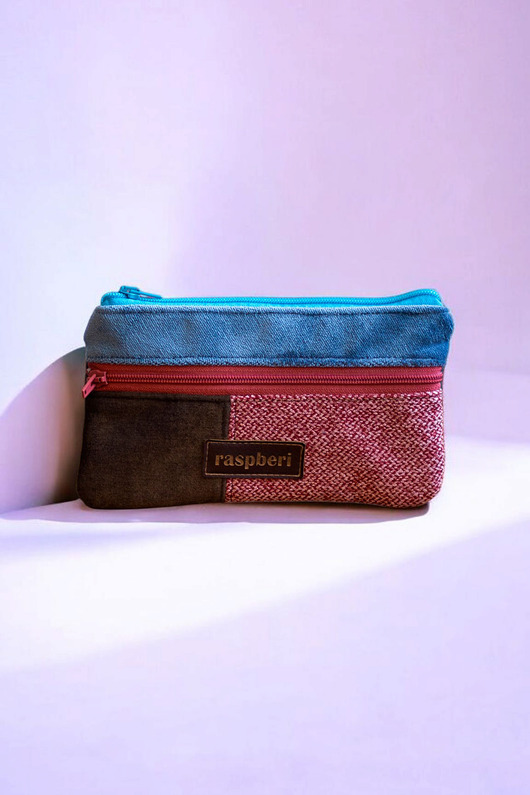 portfele damskie Portfel damski patchwork