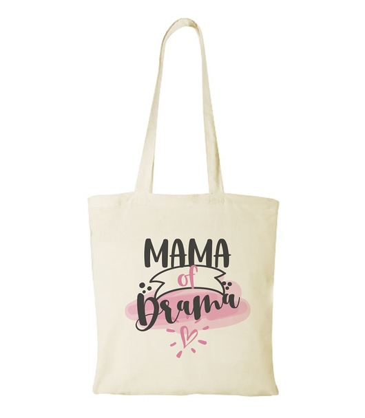 torby na zakupy Torba bawełniana "MAMA OF DRAMA"
