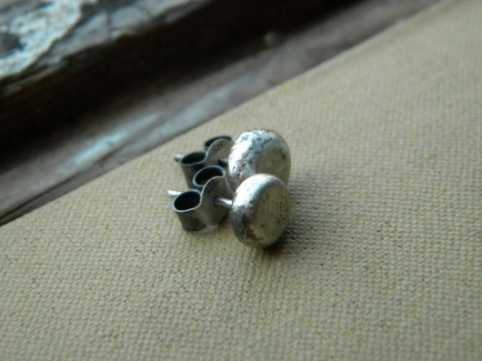 kolczyki wire wrapping Tiny