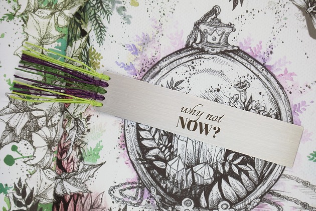 WHY NOT NOW? - zakładka do książki Hundred Bookmarks