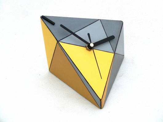 Zegarek Geometryczny SPICY Clock Wood Studio