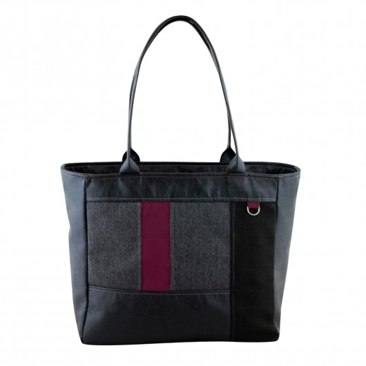 CITY bag - czerń i bordo incat