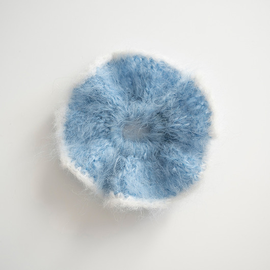 gumki do włosów Scrunchie baby blue
