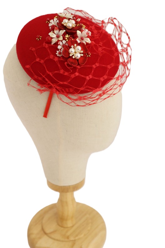 do włosów różne GELA toczek z filcu i woalki