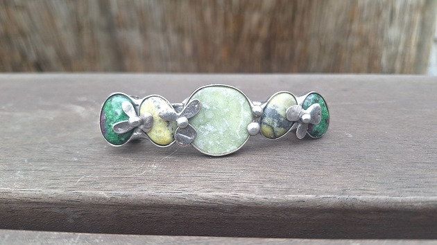 spinki i klamry do włosów Zielona - klamra do włosów