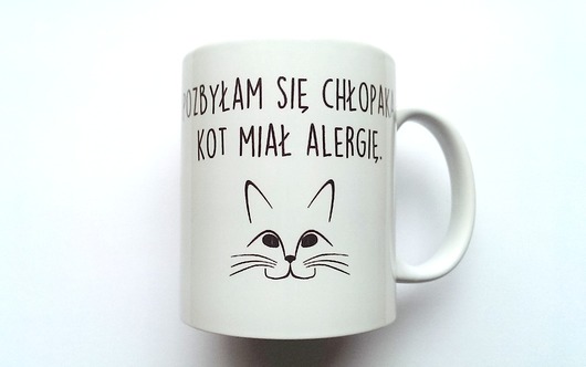 9 sztuk Kubka Kot FarrowDesign