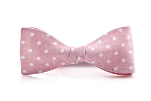 Mucha wiązana AREVALO kropki HisOutfit