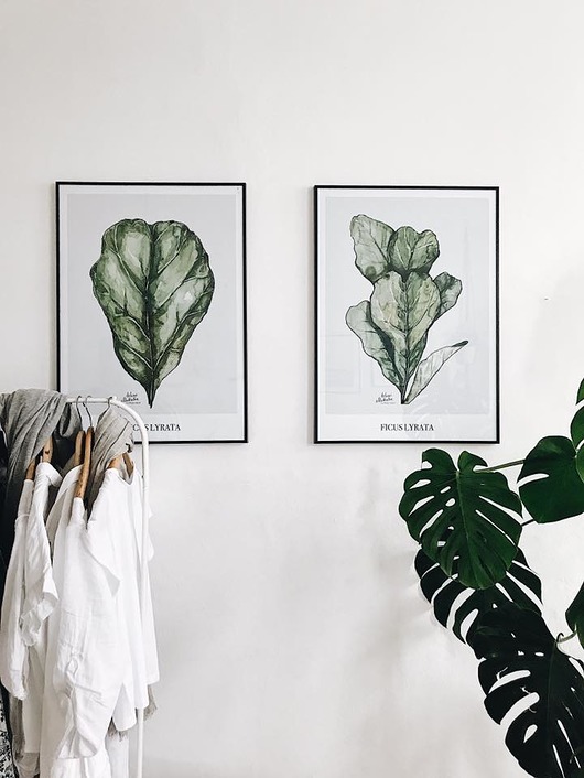 Plakat Komplet dwóch wydruków 50x70 Margo Hupert
