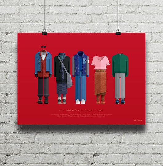 plakaty Breakfast Club - plakat fine art