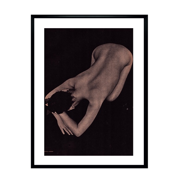 plakaty Plakat Oprawione zdjęcie prasowe, akt kobiety, aut. Takamasa Inamura, 1966 r