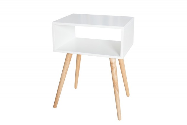 Stolik szafka nocna Igloo z półką skandynawska Home Design