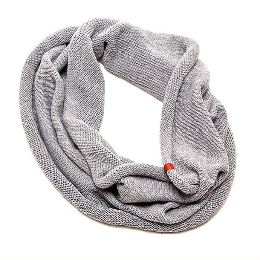 Komin Tuba Kapuza Szal GRAY MELANGE CADOaccessories