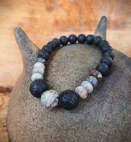 biżuteria męska Bransoleta Męska UZIEMIENIE  Amulet