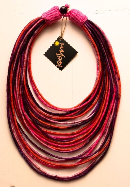  JIONI - naszyjnik MAASAI, boho, ethno, folk Kaeshmi