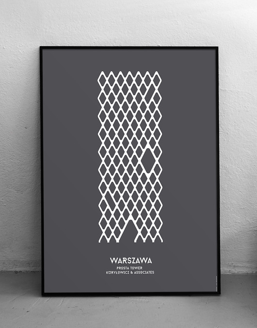 plakaty Prosta Tower - plakat 50x70 cm