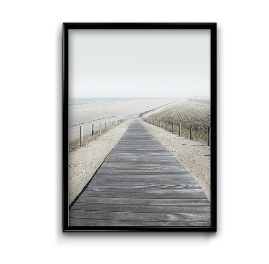 plakaty Plakat Plaża we mgle