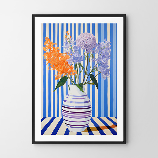 plakaty Kwiaty restauracja - plakat/ilustracja