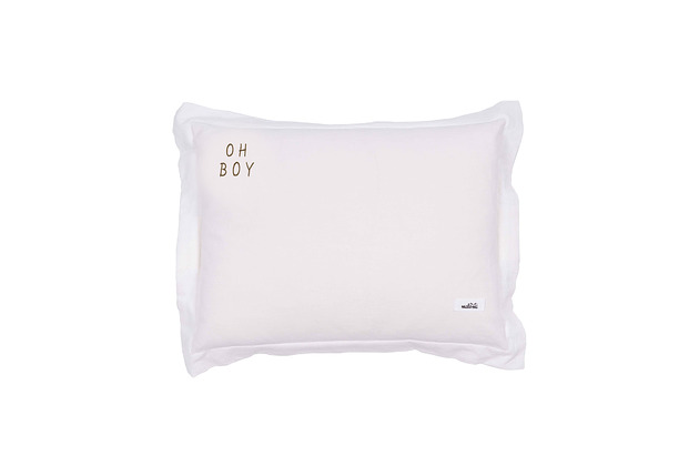 Poduszka OH BOY washed ecru M/L/XL Malomi Kids