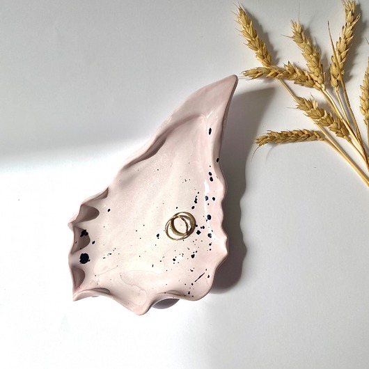 pojemniki na biżuterię Ceramiczna Ostryga Lolipop