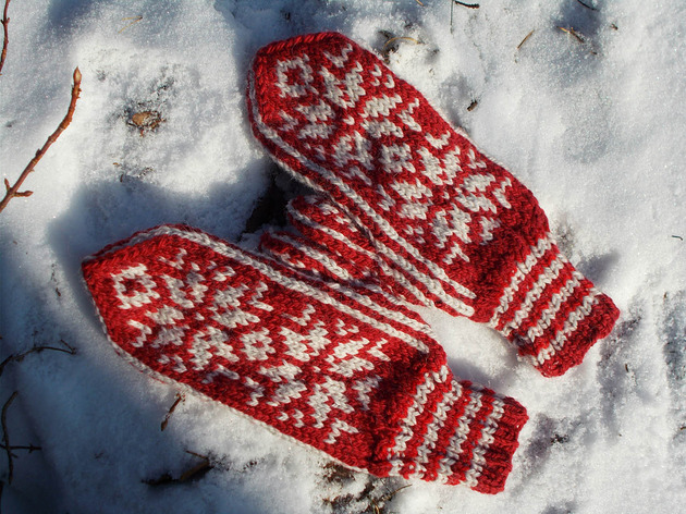 rękawiczki damskie Selbu Nordyckie rękawiczki