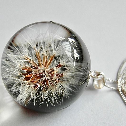 Naszyjnk z dmuchawcem  Grol Jewellery