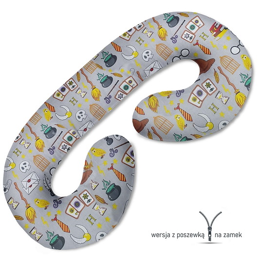 ubrania i akcesoria do karmienia Poduszka ciążowa do spania i karmienia Harry Potter