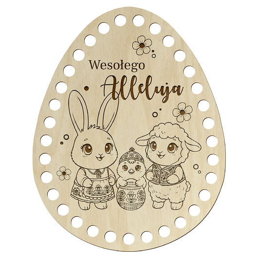 skrzynki, kufry i pudła Baza Wieczko ze Sklejki 20cm na Szydełko Dekoracja Wielkanocna do Koszyczka